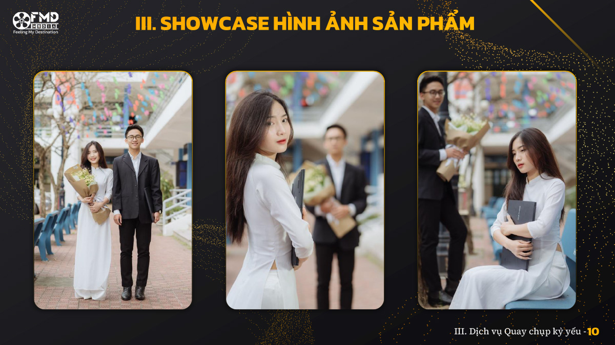 showcase hình ảnh sản phẩm Quay chụp kỷ yếu