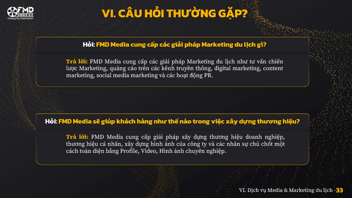 câu hỏi thường gặp fmd media