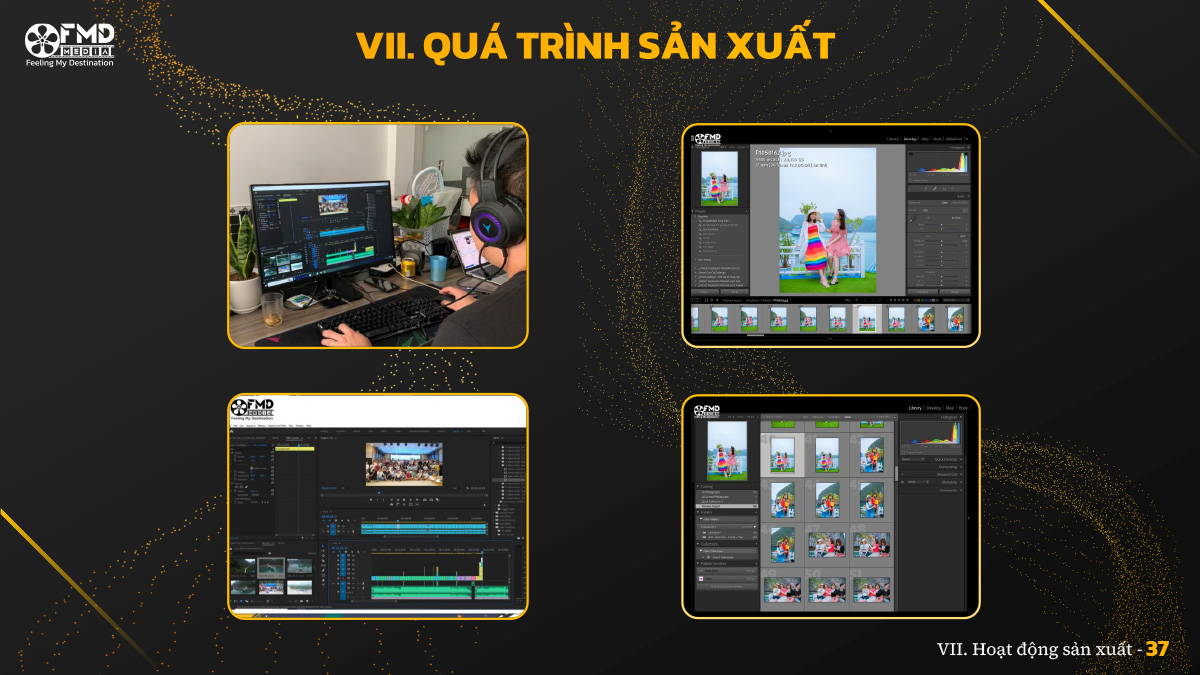 quá trình sản xuất hậu kỳ của fmd media