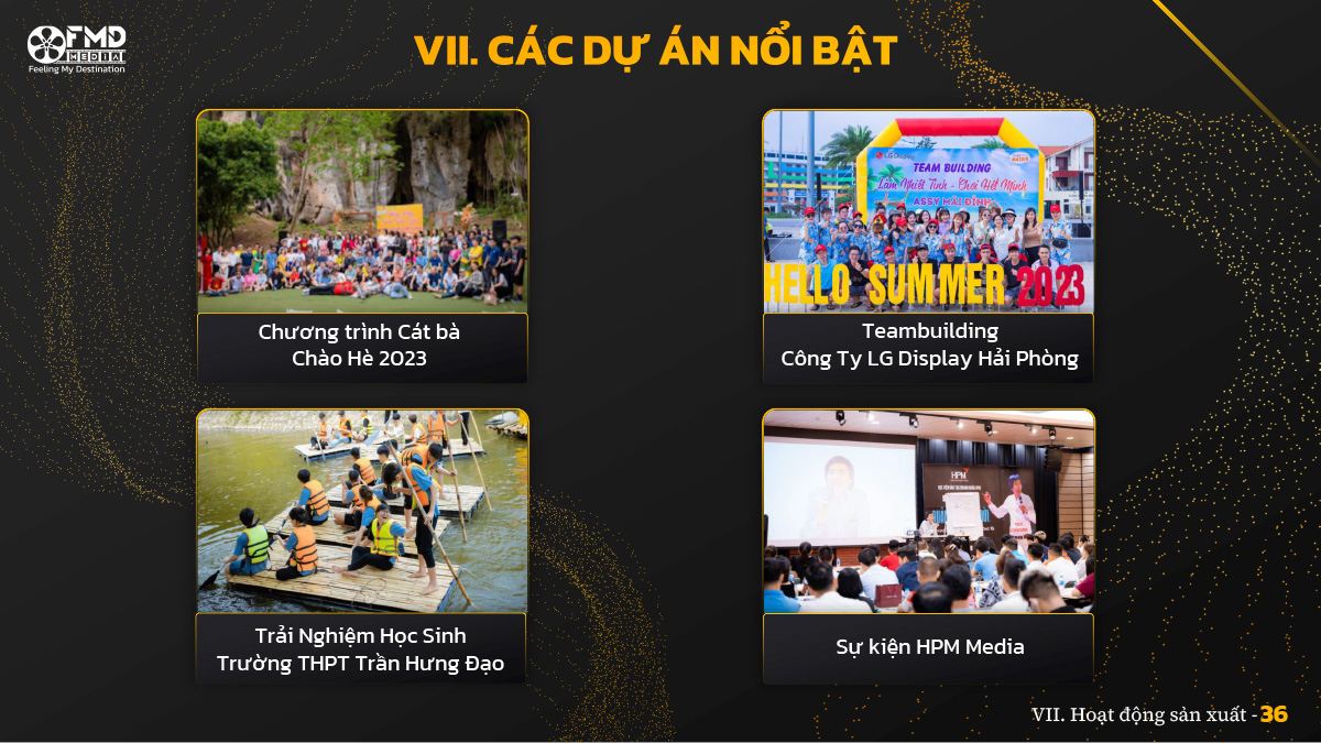 các dự án nổi bật của fmd media