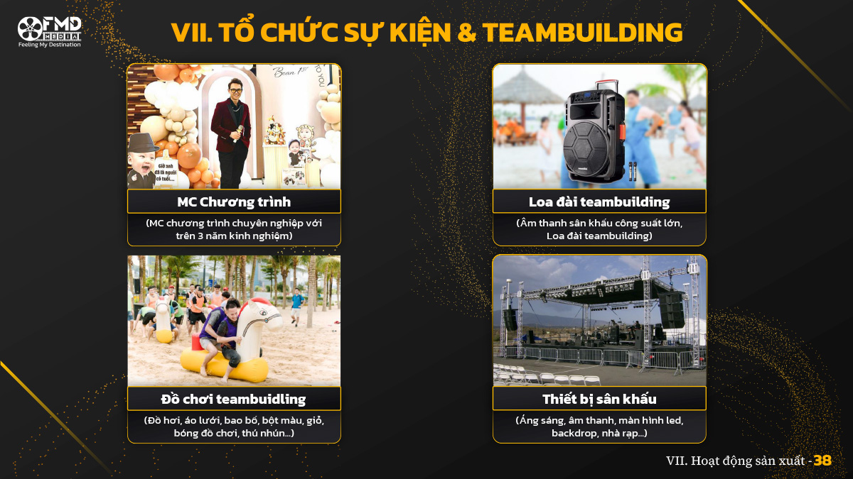 tổ chức sự kiện teambuilding hải phòng của fmd media