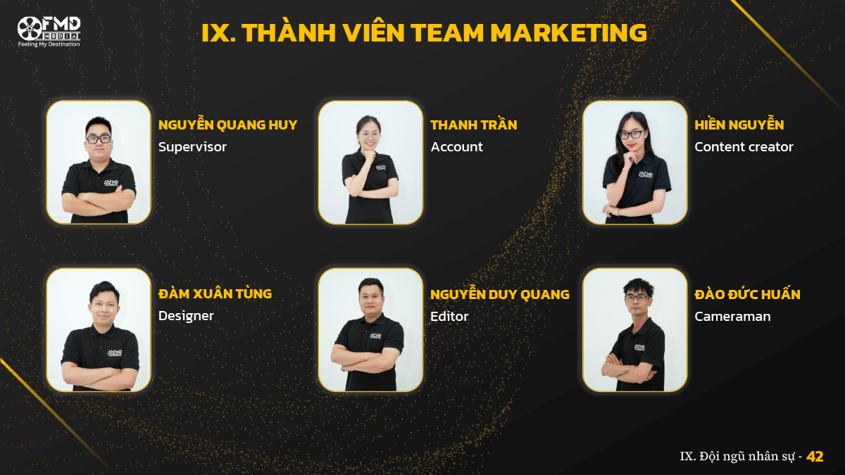 thành viên team marketing fmd media