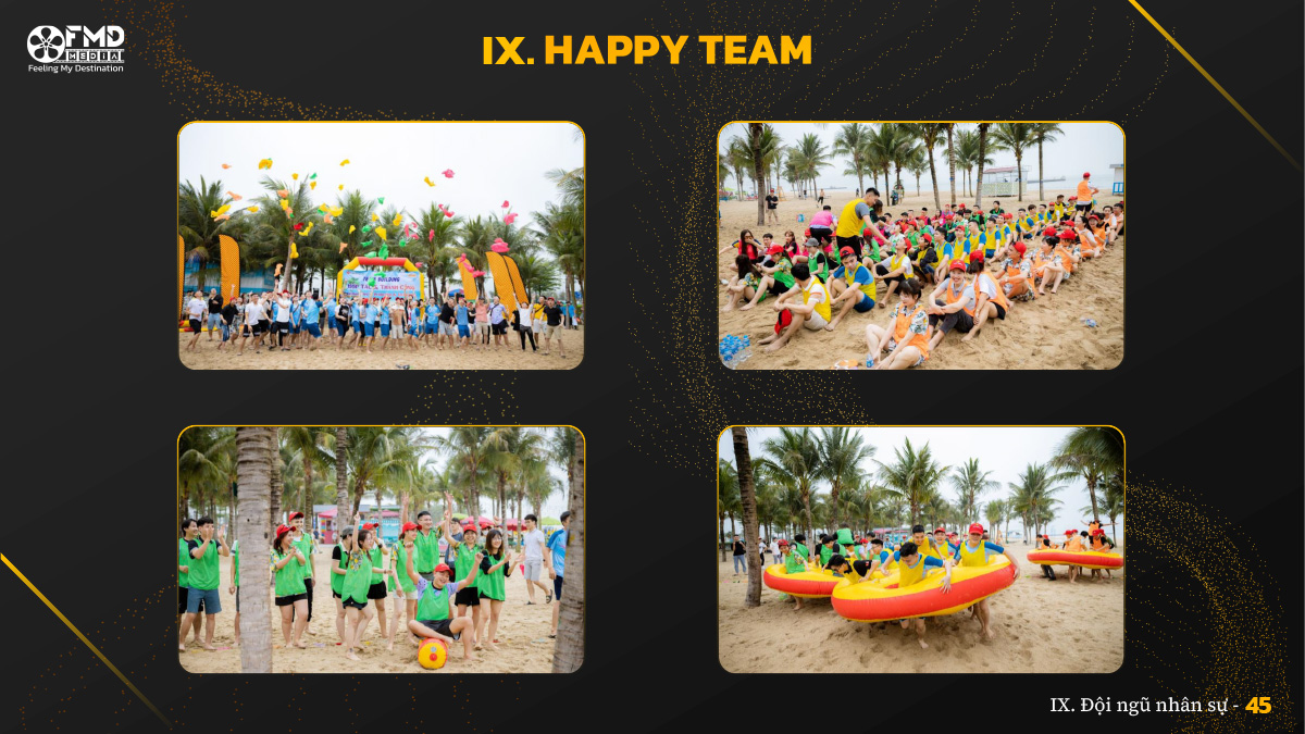 hoạt động team của fmd media