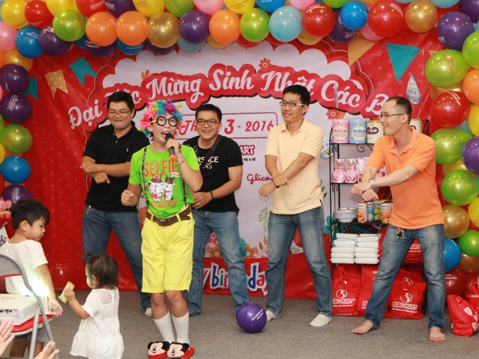 Tổ chức sự kiện sinh nhật có trò chơi hấp dẫn 