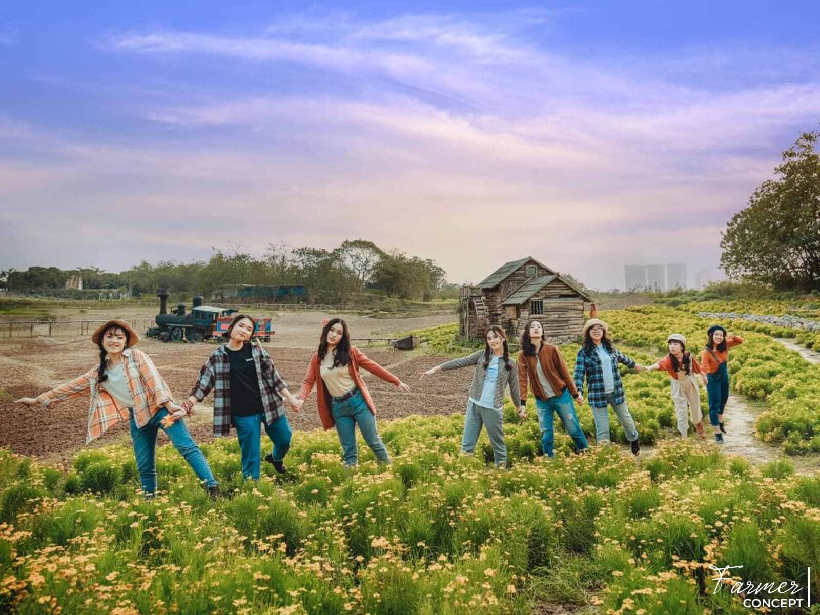 Concept kỷ yếu ấn tượng – Concept Nông trại