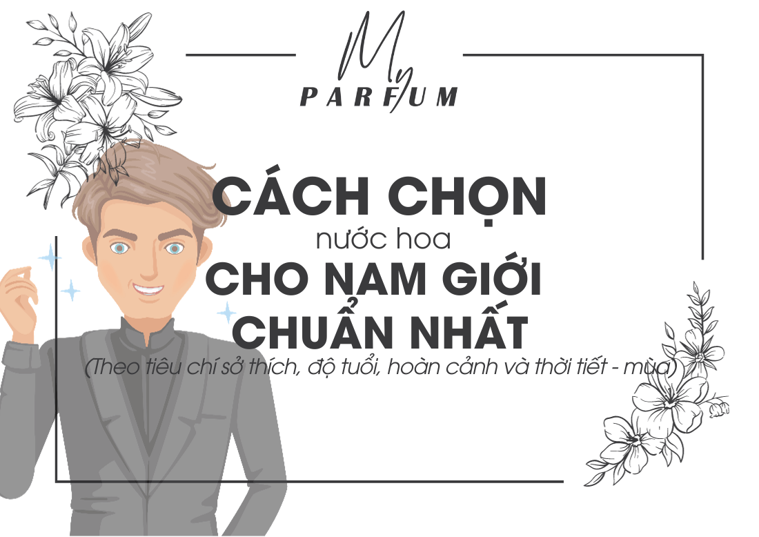 Cách chọn nước hoa cho nam giới chuẩn nhất