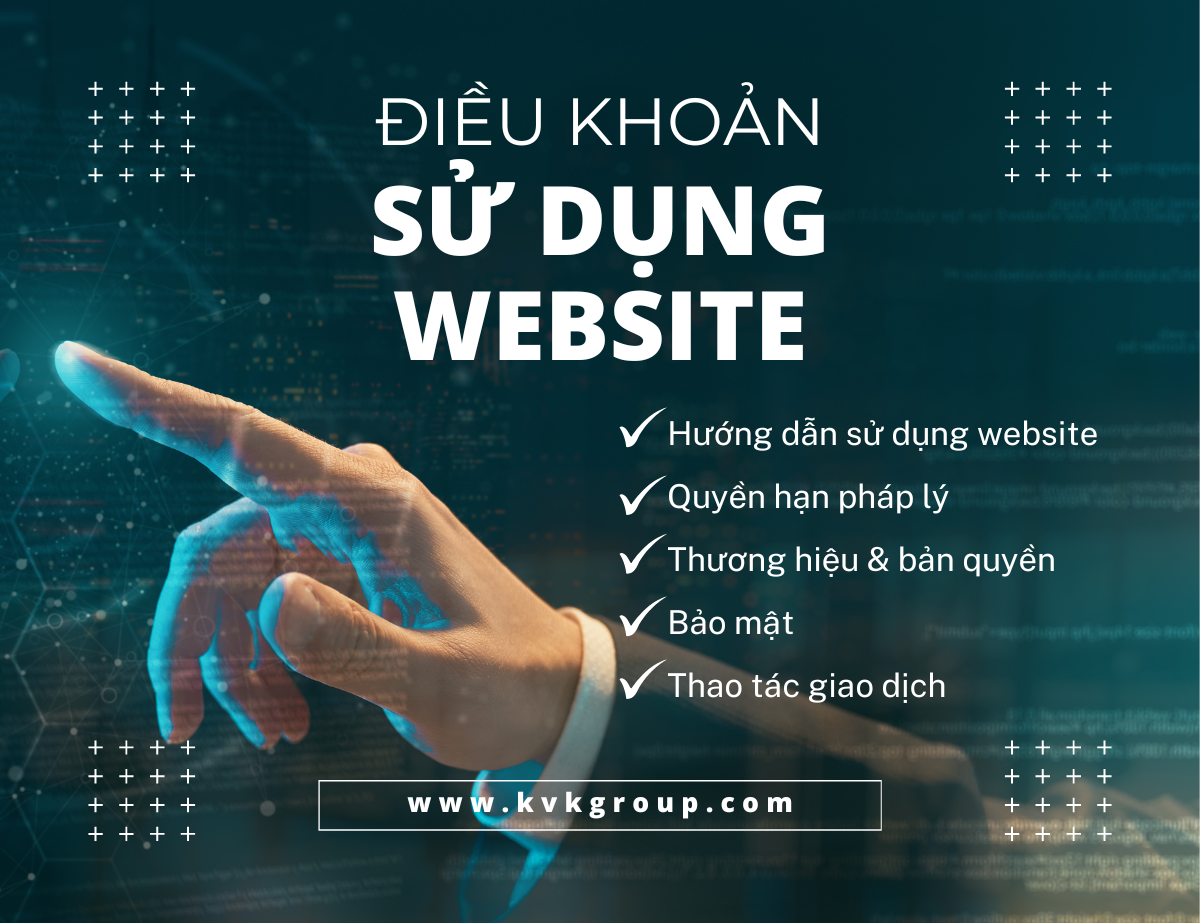 Điều khoản sử dụng website tại KVK Group