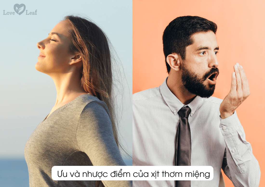 Ưu và nhược điểm của nước xịt thơm miệng