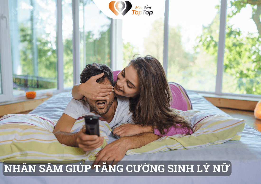 Nhân sâm giúp cân bằng horcmone, cải thiện chức năng sinh lý cho phái nữ