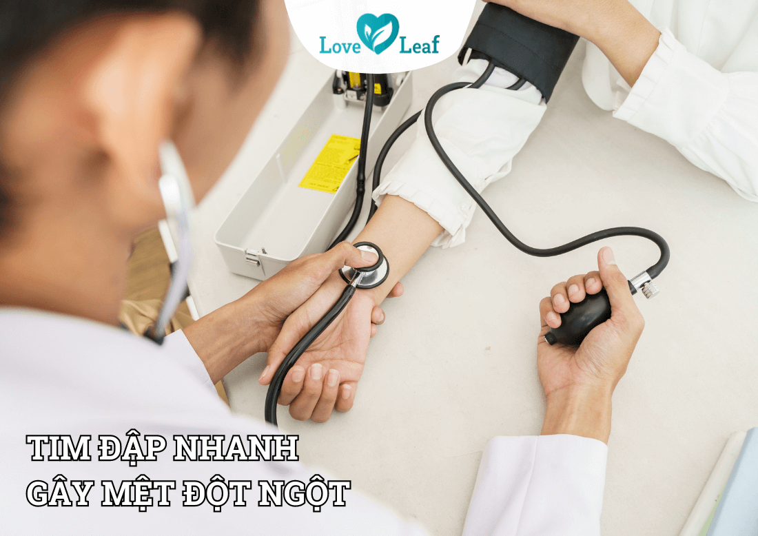 Tim đập nhanh, mạnh gây mệt đột ngột