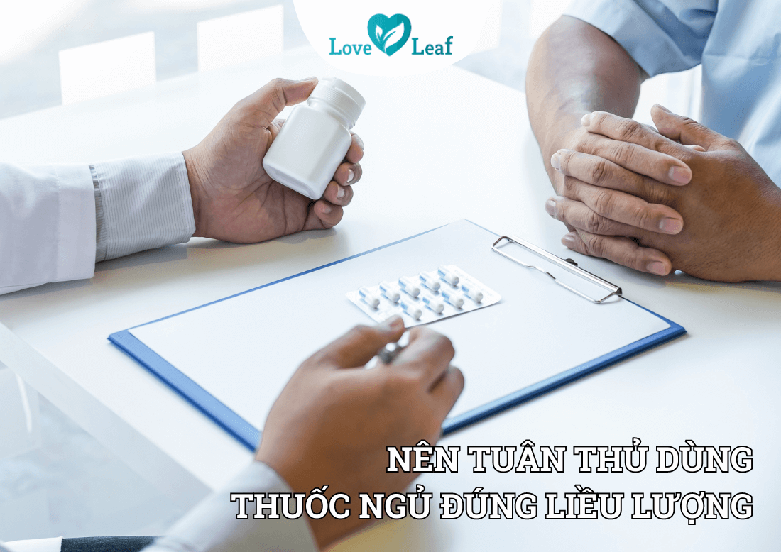 Nên tuân thủ dùng thuốc ngủ đúng liều lượng