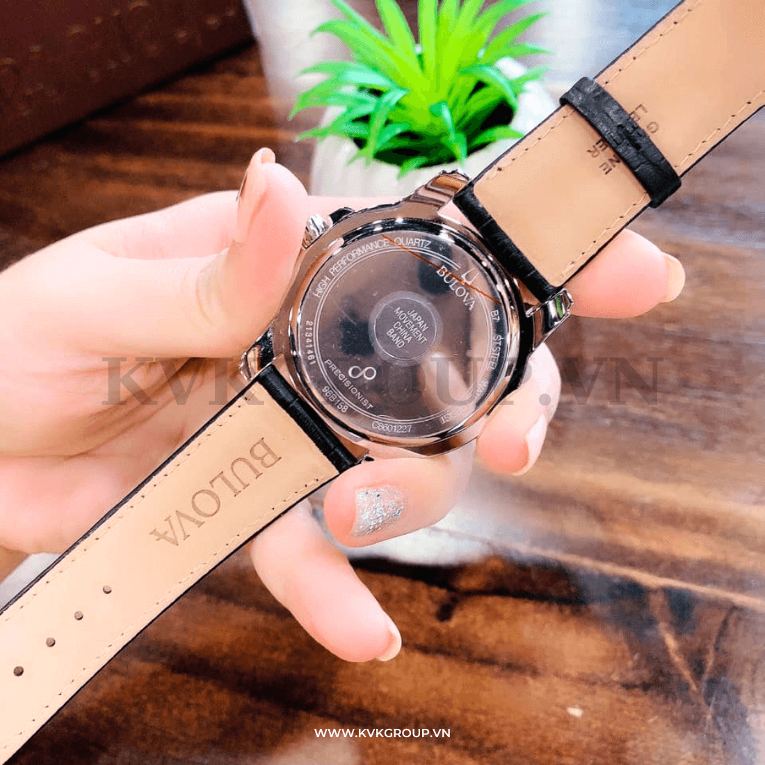 Bulova men's 96b158 precisionist leather strap watch online