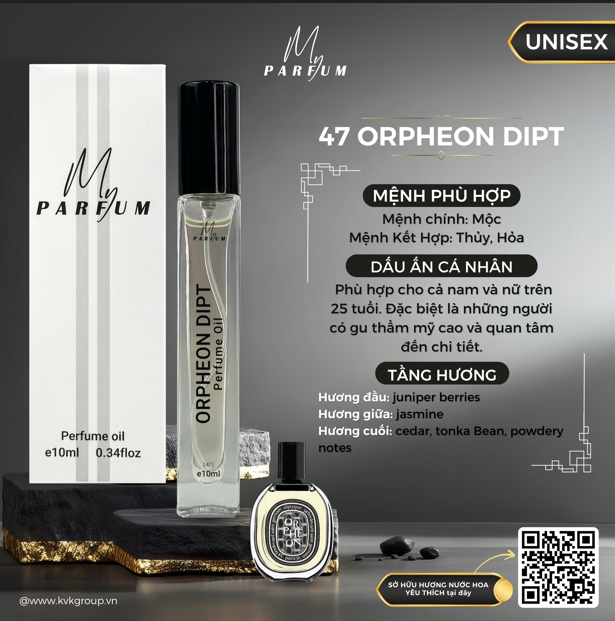 Nước hoa ORPHEON DIPT