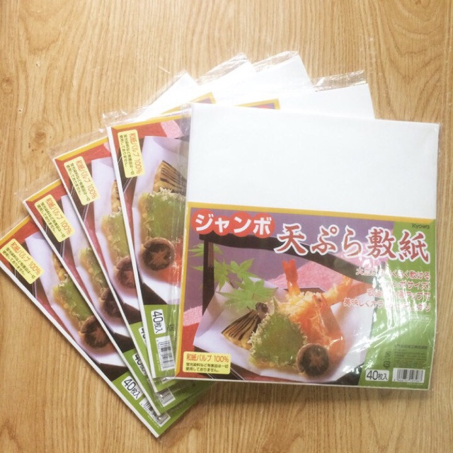 Set 40 giấy thấm dầu mỡ