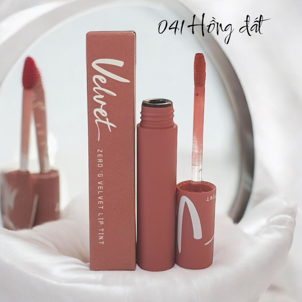 Son Kem Tint Siêu Mịn, Lâu Trôi Riace Zero’G Velvet Tint
