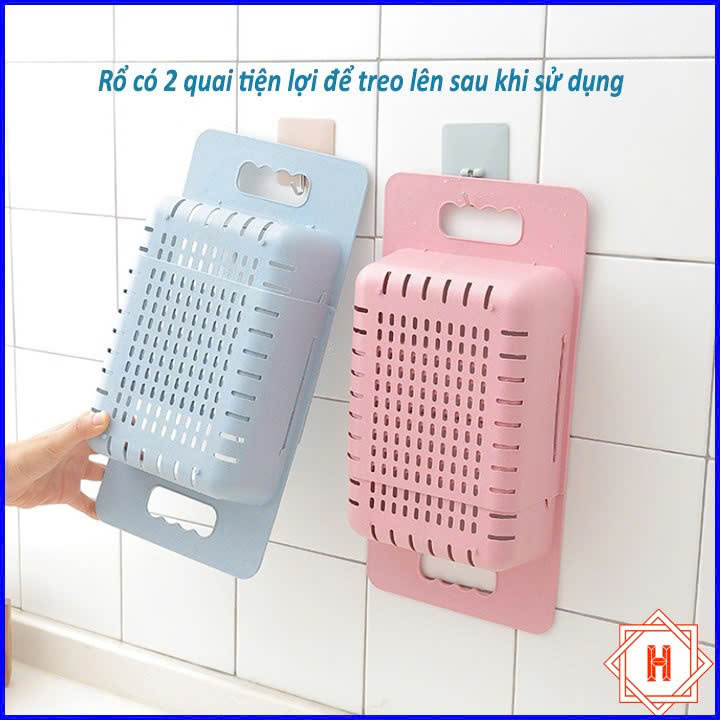 Khay gác bồn rửa chén Việt Nhật 47x18x8cm No.5613