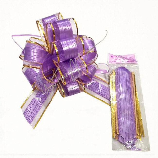 Nơ Rút Hình Bông Hoa Cẩm Tú Cầu 17x5cm (đường kính bông hoa 15-17cm)