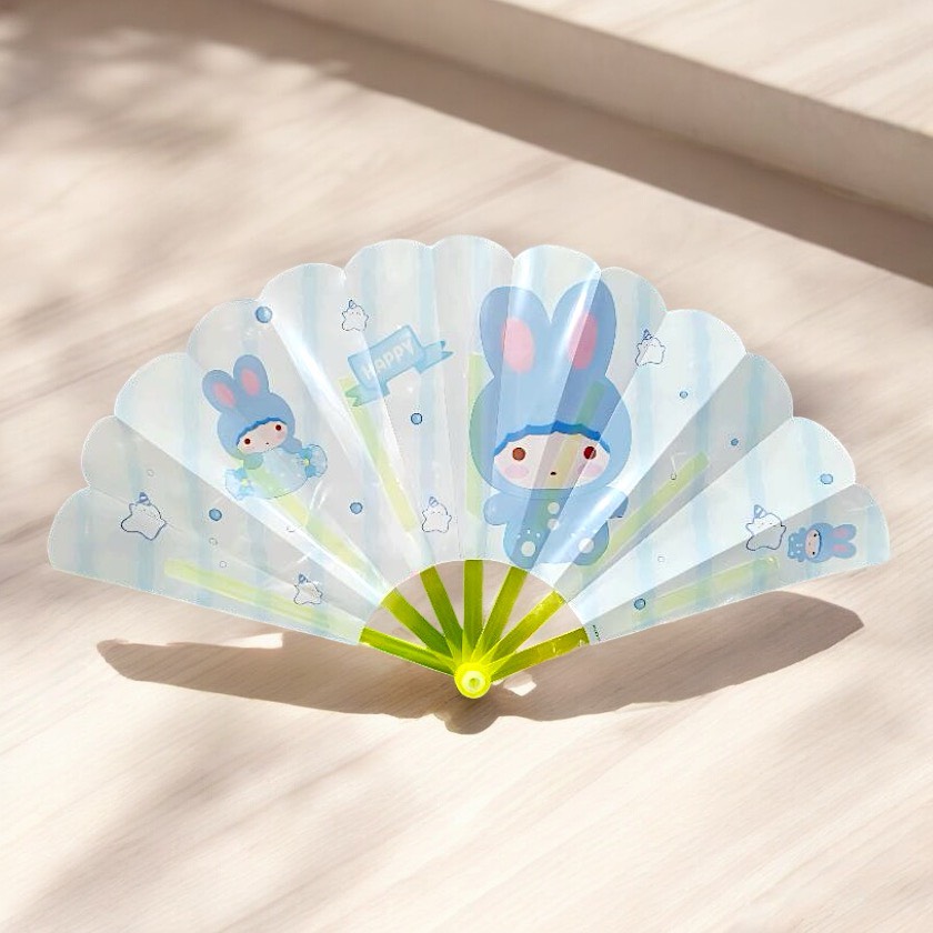 Quạt xòe 7 cánh dài 24cm mã 201