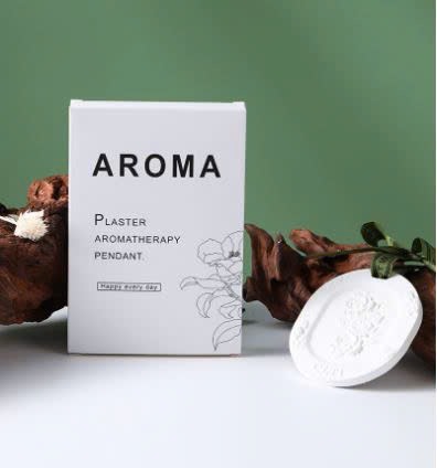 16.5 Sáp thơm dạng thạch cao treo tủ, xe hình hoa AROMA