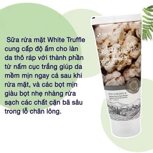 Sữa Rửa Mặt 3W Clinic Cleansing Foam 100ml