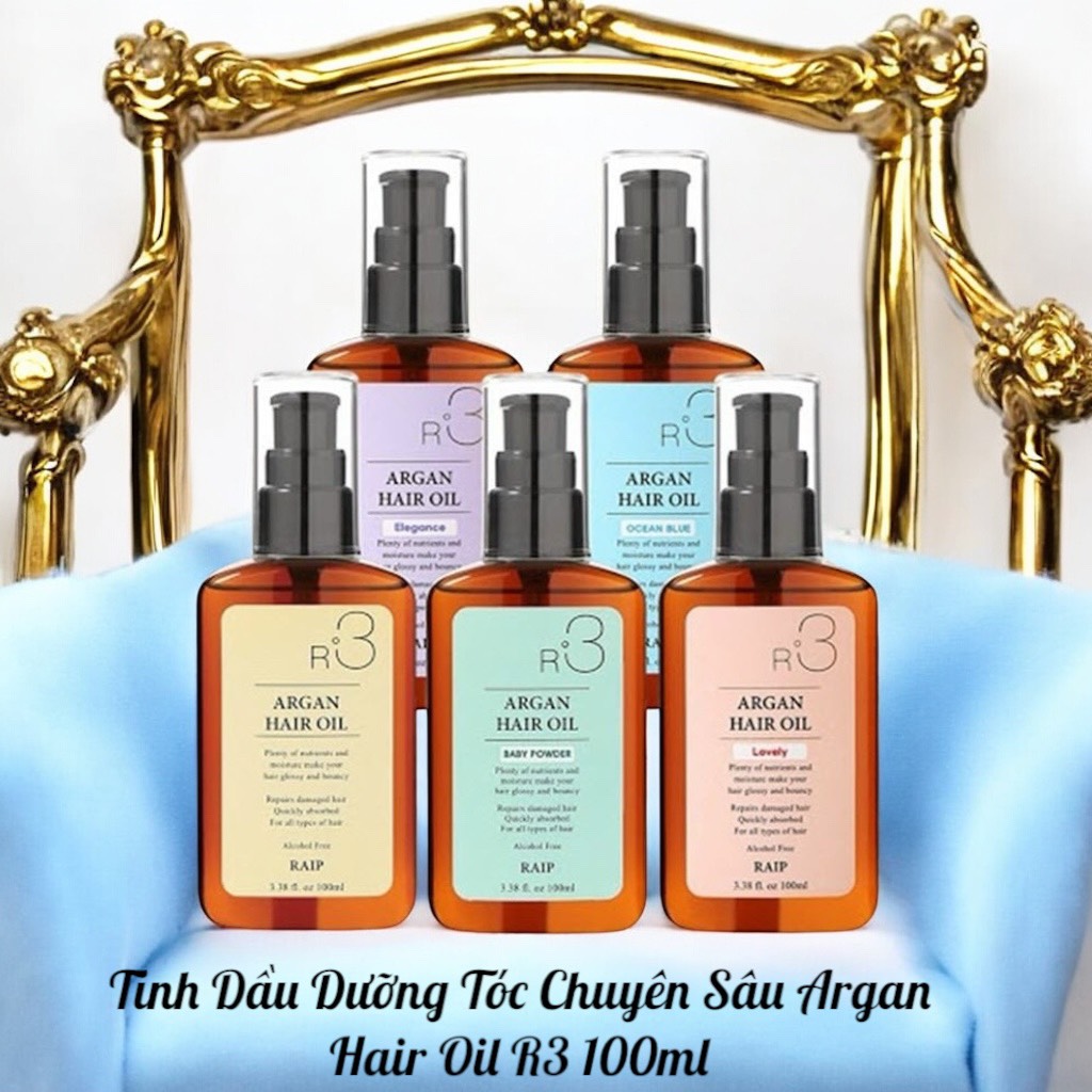 Dầu Dưỡng Tóc Argan Hair Oil R3 100ml