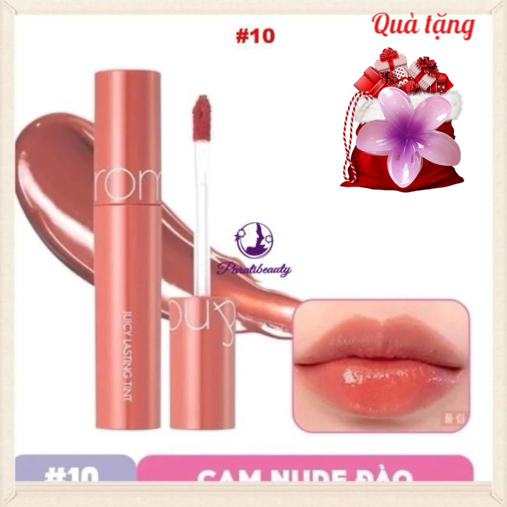 Son Tint Lì, Lâu Trôi Romand Juicy Lasting Tint Hàn Quốc 5.5g