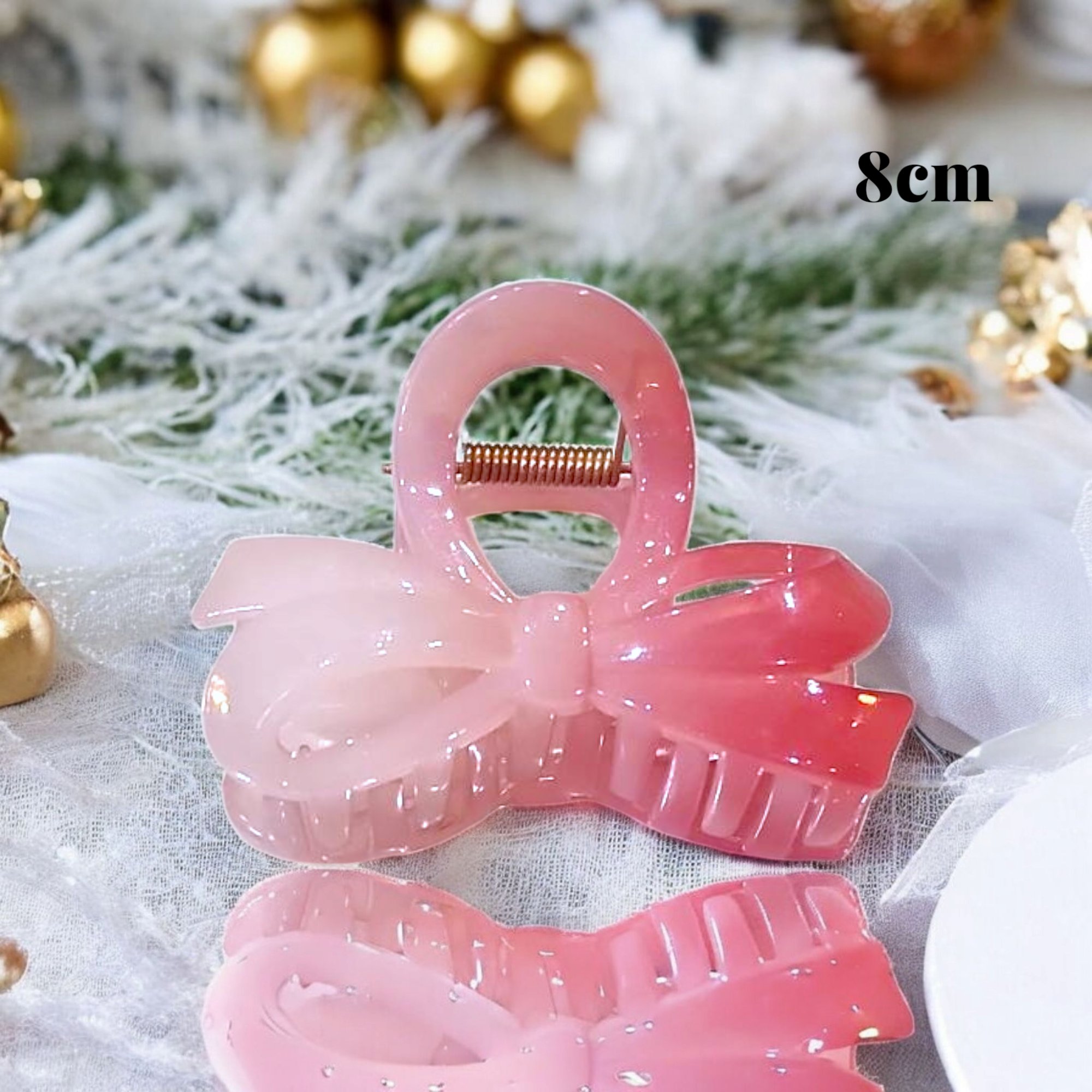 7.2 Kẹp tóc hình nơ 8cm
