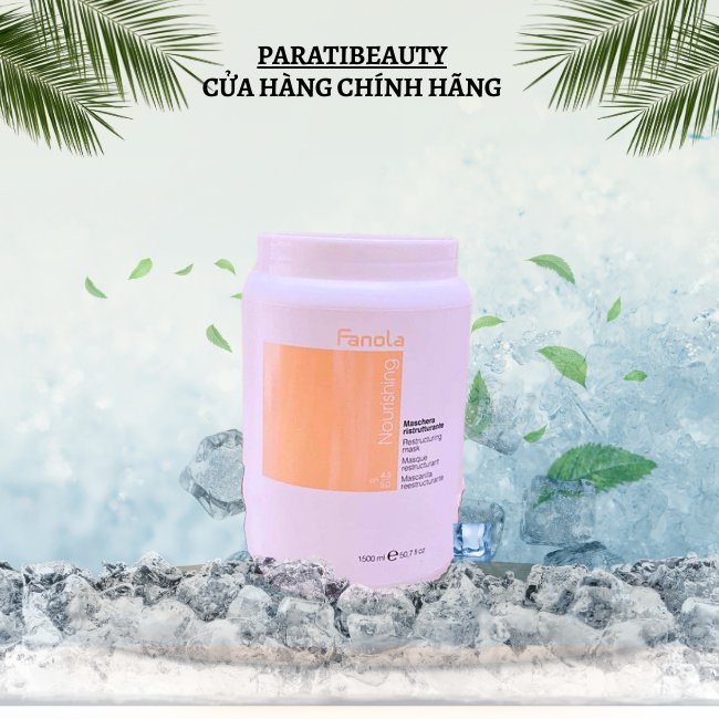 Ủ Phục Hồi Tóc Hư Tổn Fanola Nutricare Restructuring Mask 1500ml