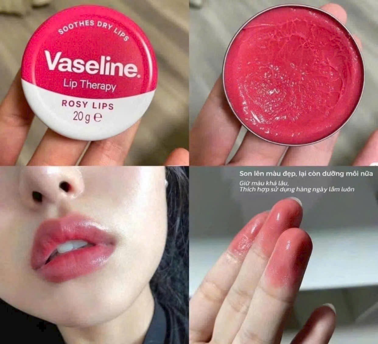 Son dưỡng trị thâm môi Vaseline Lip Therapy 20g - Mỹ