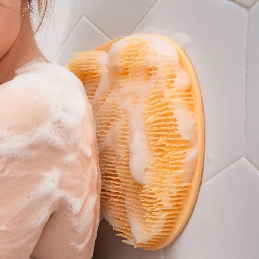 19.17 Tấm silicon massage. chà lưng đa năng chống trơn