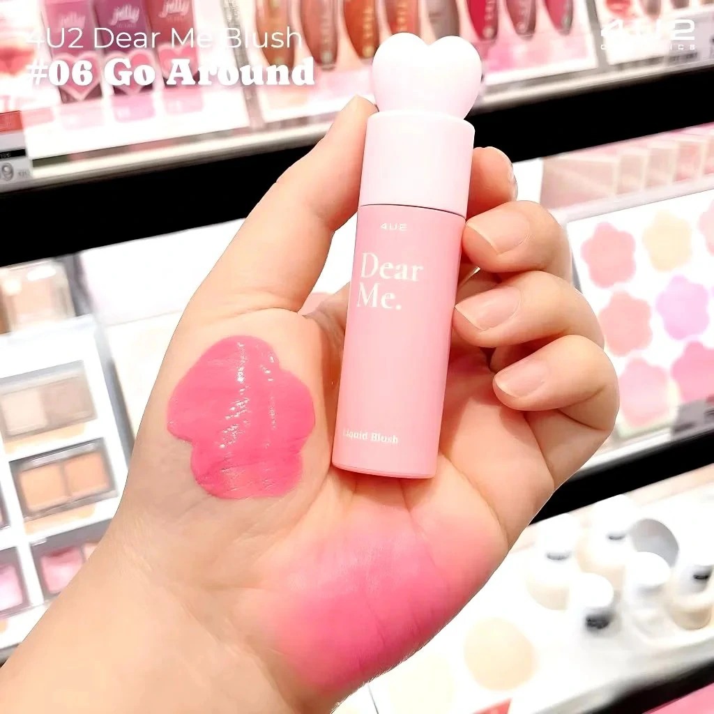 16.3 Má Hồng Kem 4U2 Dear Me Liquid Blush 3,7g