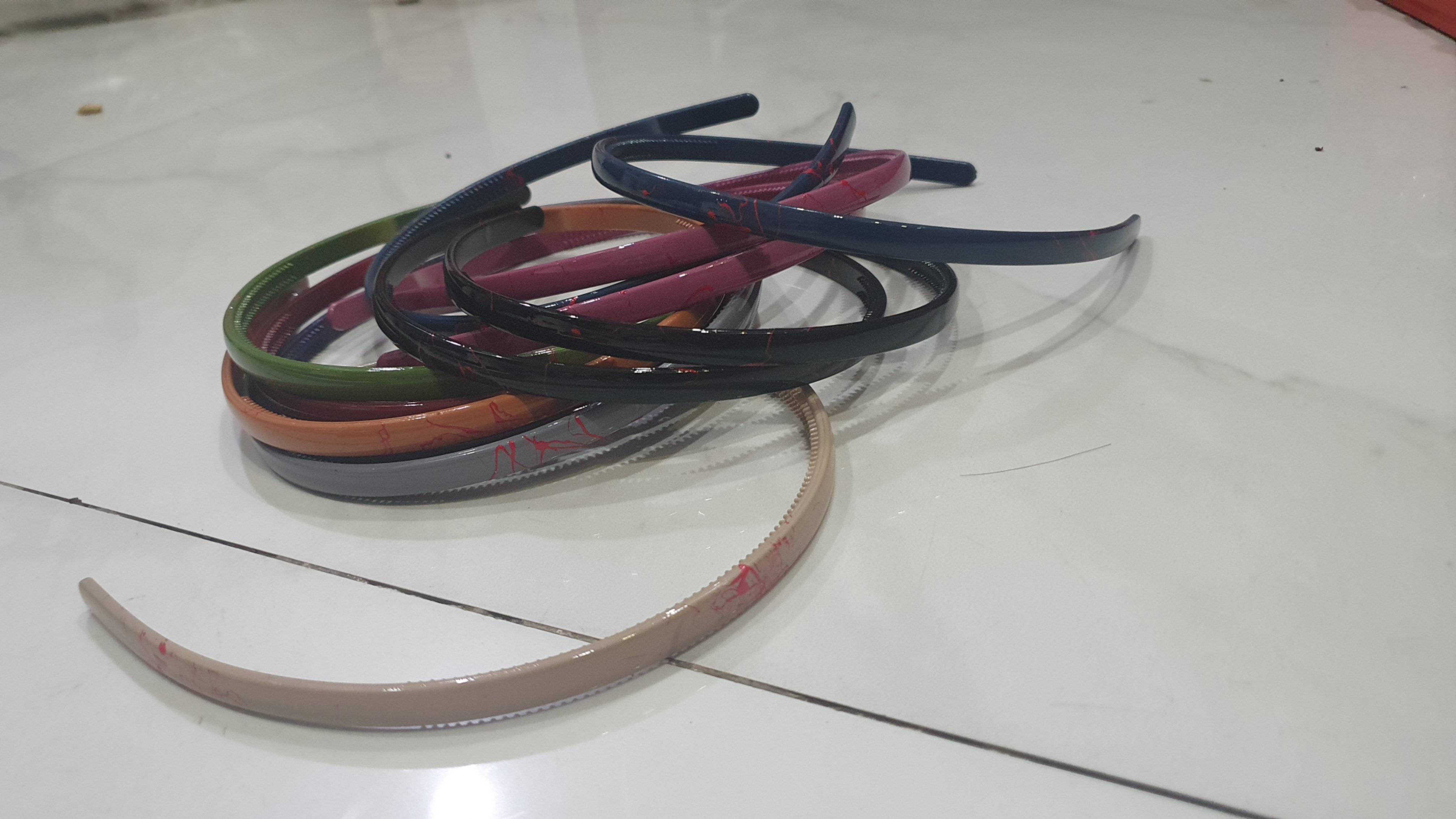 Băng đô cài tóc bản nhỏ nhiều màu