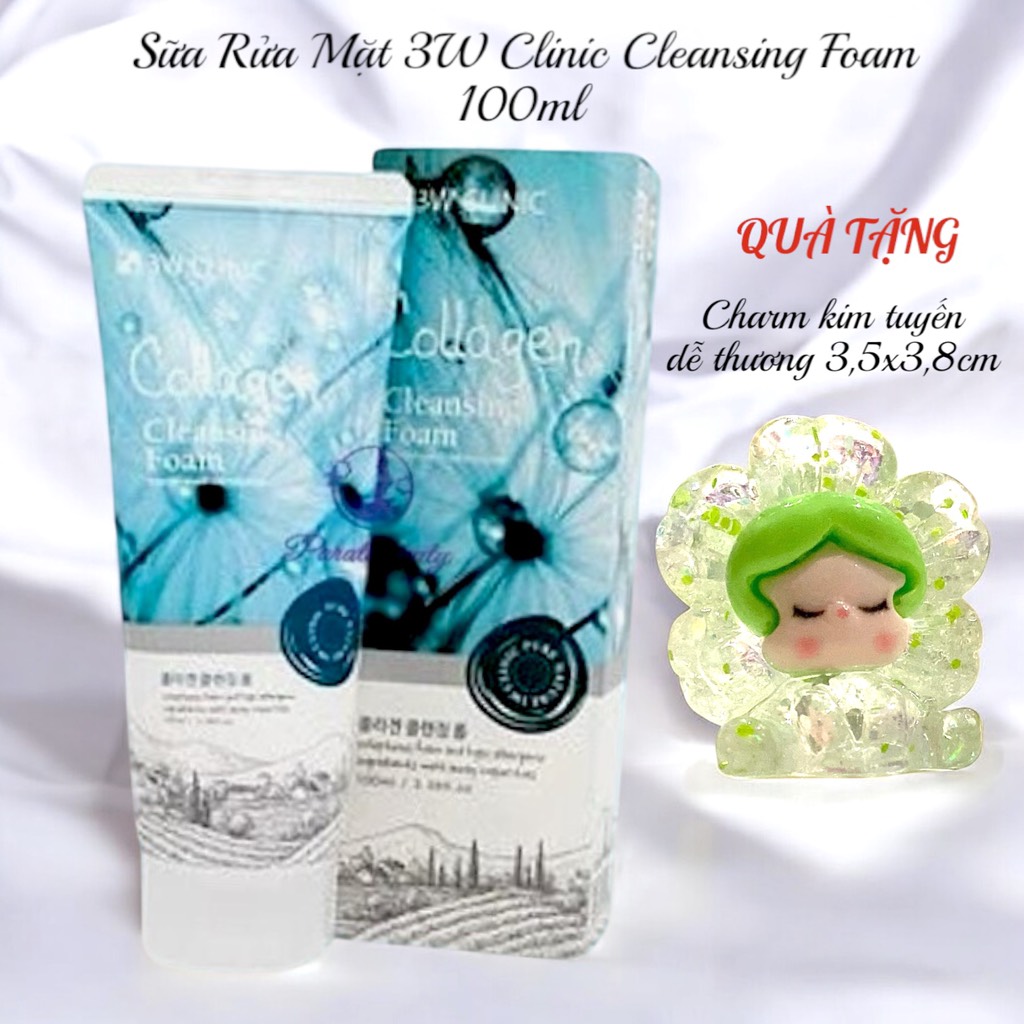 Sữa Rửa Mặt 3W Clinic Cleansing Foam 100ml