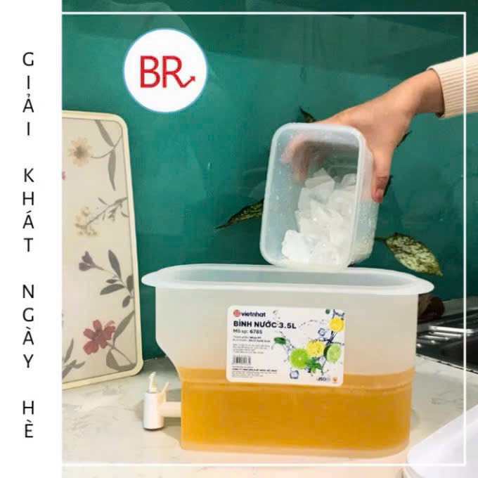 CT5. Bình nước có vòi Việt Nhật 3,5L