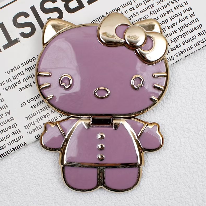 14.1 Giá đỡ ốp lưng điện thoại di động có thể gập-Hello kitty
