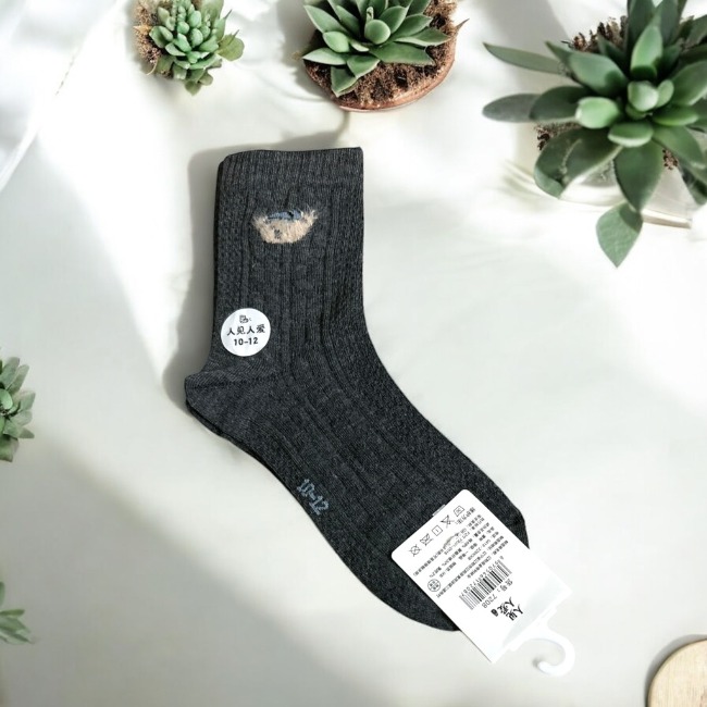 Tất/Vớ cotton hoạt hình từ 10-12 tuổi