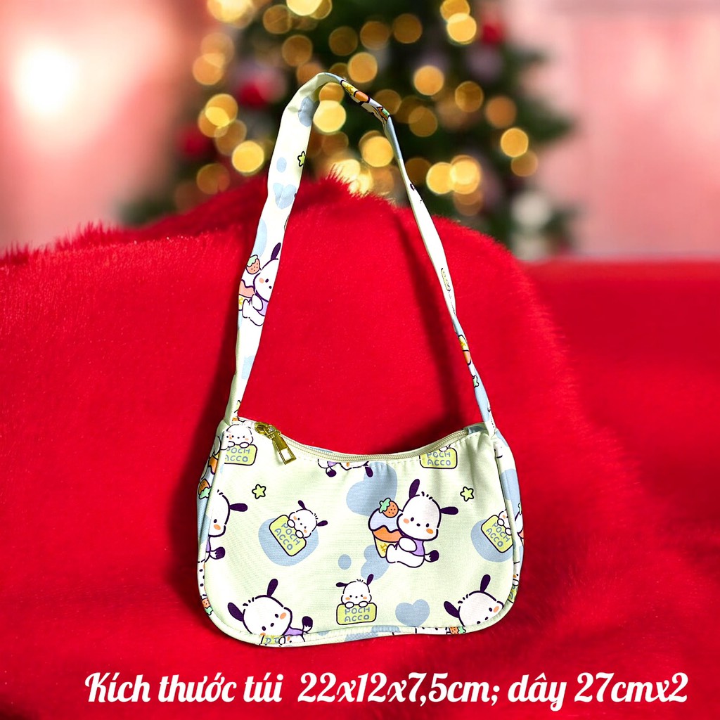 13.16. Túi đeo vai hoạt hình 22x12x7,5cm (không tính dây)