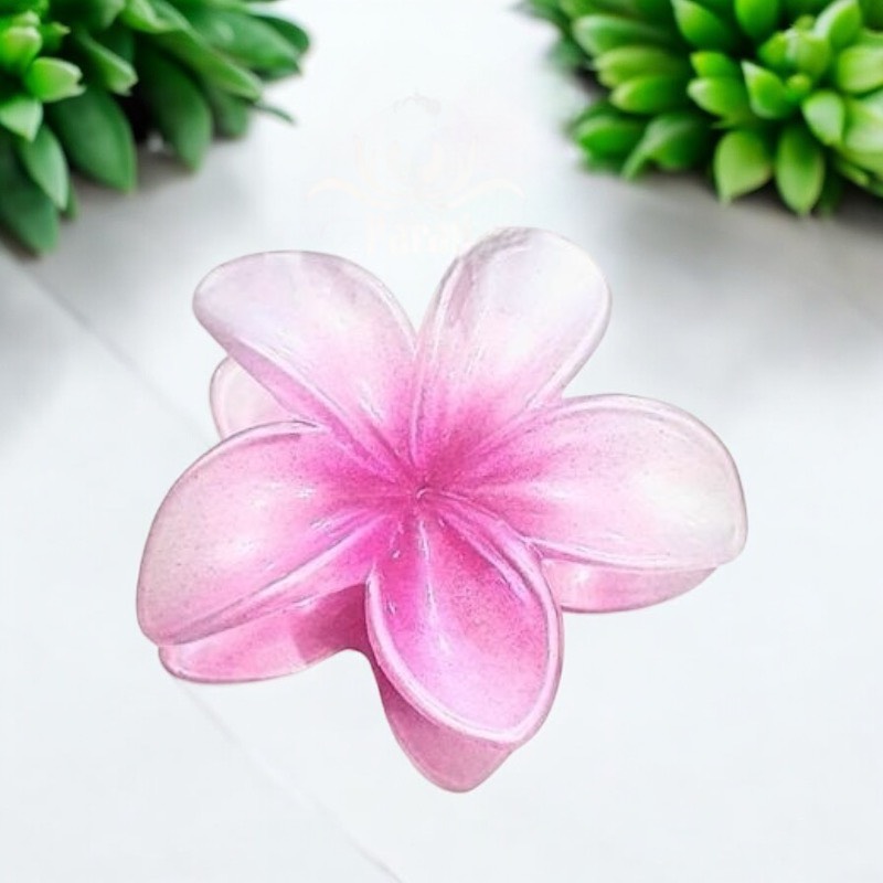 Hoa sứ tráng gương mẫu bạc 8cm