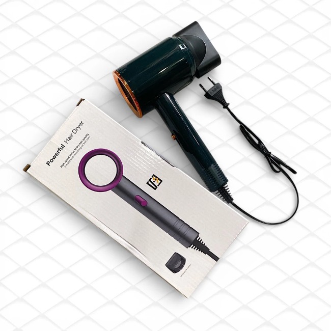 Máy sấy tóc tạo kiểu Powerful Hair Dryer màu trắng