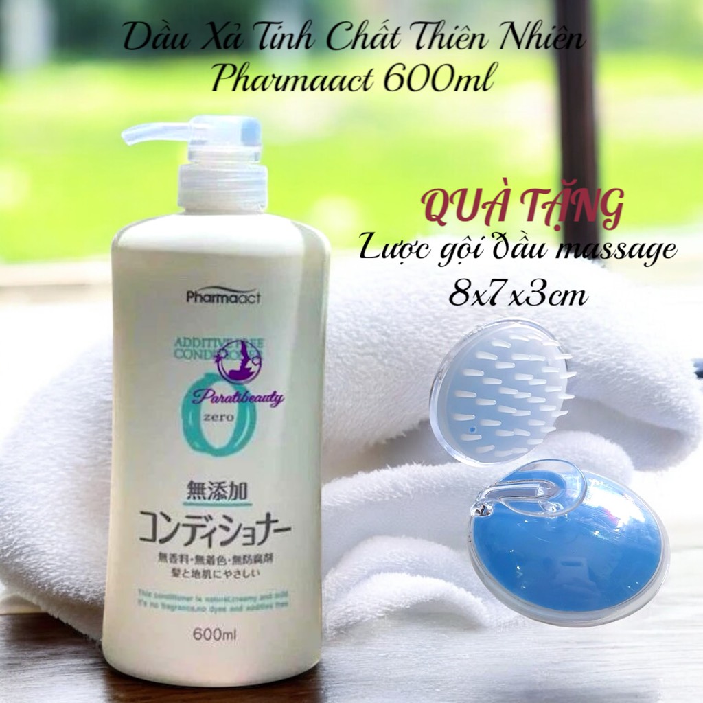 Dầu Gội, Xả Tinh Chất Thiên Nhiên Pharmaact 600ml