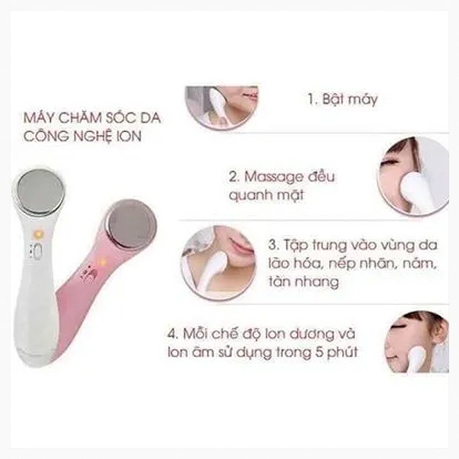 Dụng cụ Massage Ion Cầm Tay Nội Địa Trung
