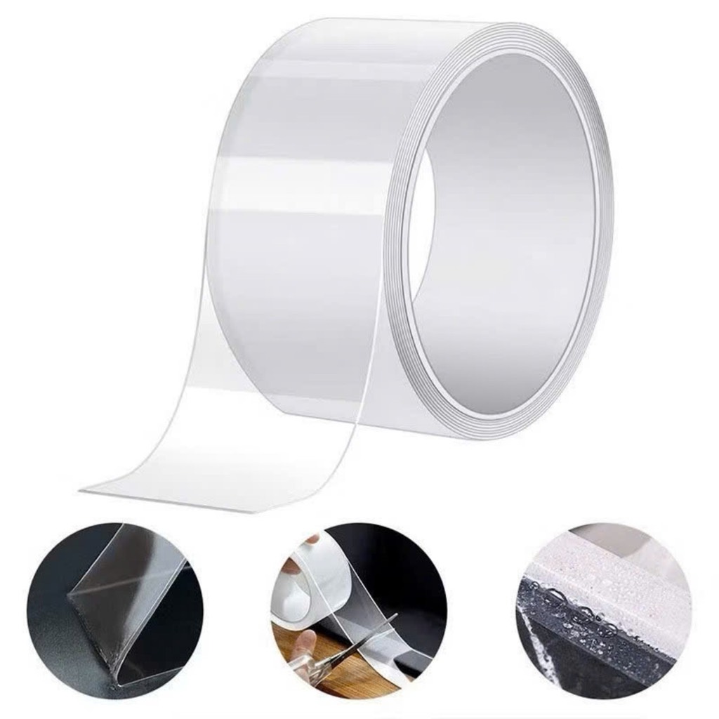 B6. Băng Keo Siêu Dính 2 Mặt 3cm 1 Mét