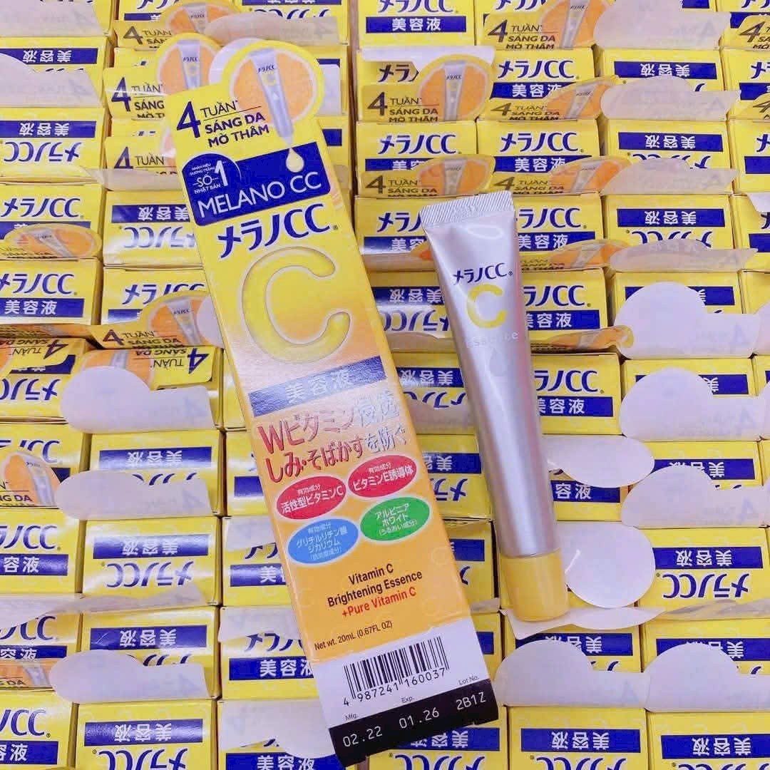 Tinh Chất Dưỡng Trắng Da Chống Thâm Nám Melano CC Whitening Essence 20ml