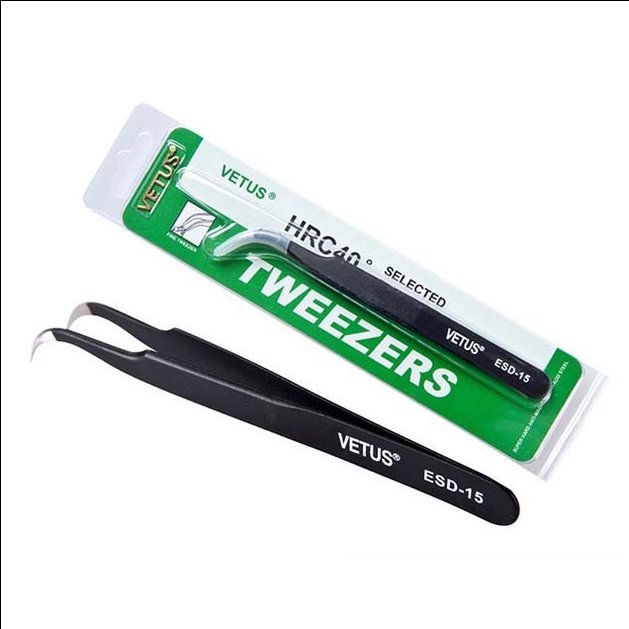 Nhíp nối mi, gắn mi giả, nhíp Vetus Tweezers