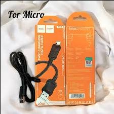 19.17 Cáp Sạc Dây Dù Hoco Chống Gãy Đứt  X94 IP, Micro, Type-C