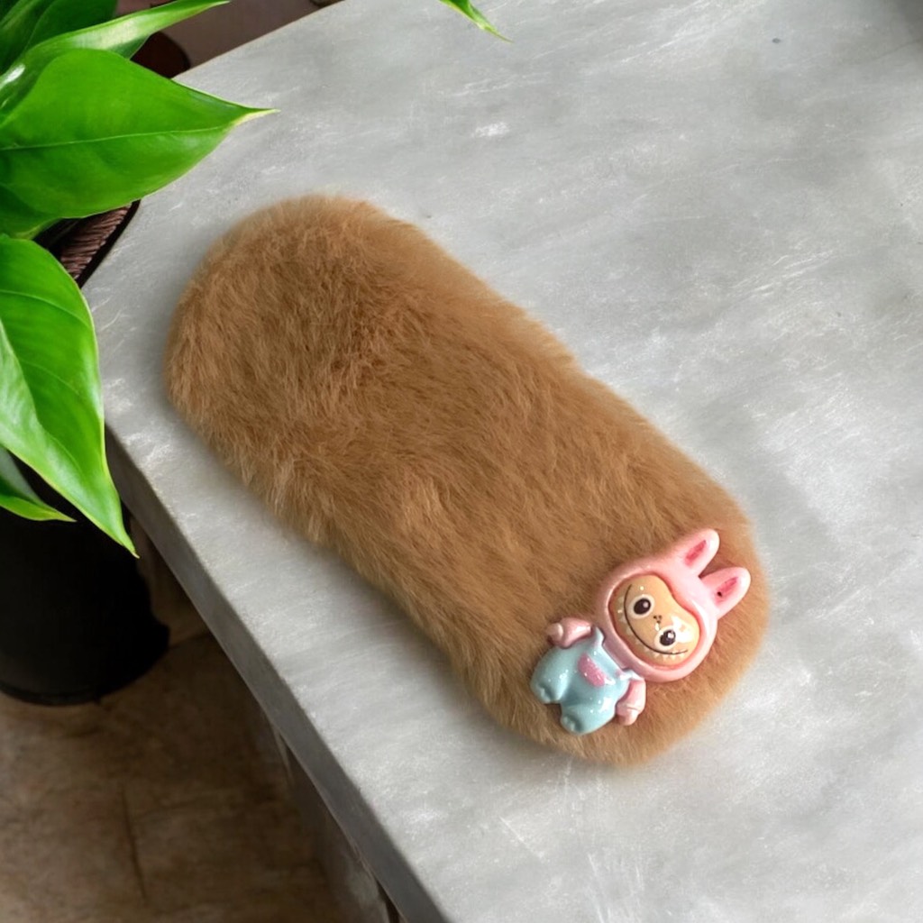 T13. Kẹp tách lông họa tiết mặt cười dễ thương