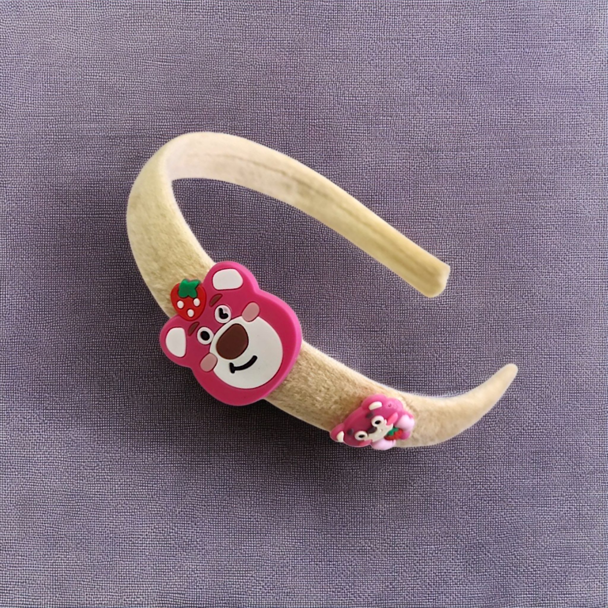 Bờm tóc lông 2 charm