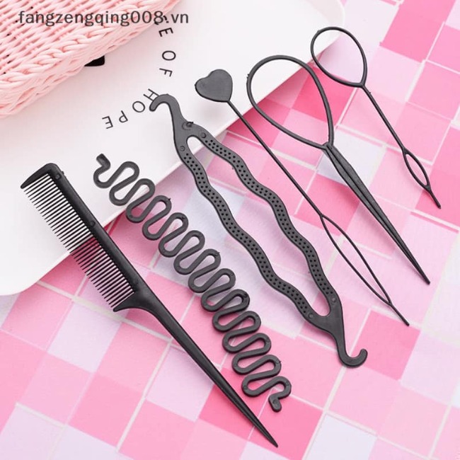Sét 6 dụng cụ làm tóc đa năng