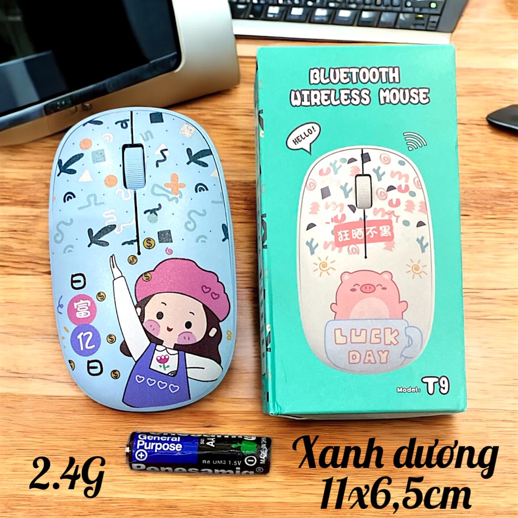 Chuột không dây (BLT) LuckDay T9