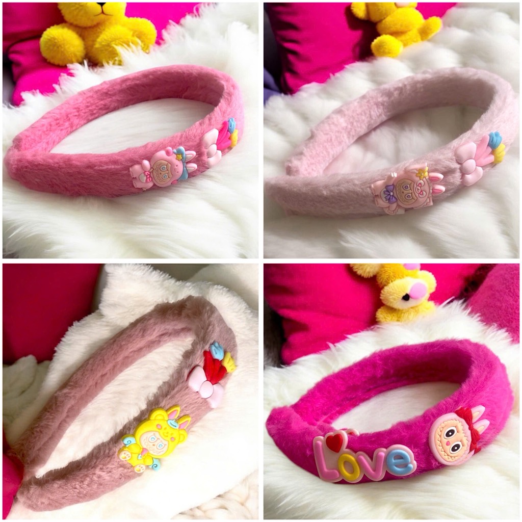 Bờm tóc lông 2 charm